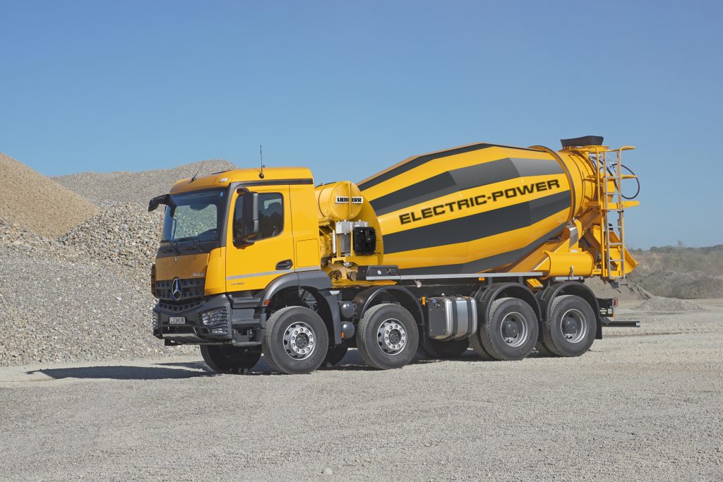 Der Hybridmischer ETM 905 von Liebherr. (Copyright Liebherr)